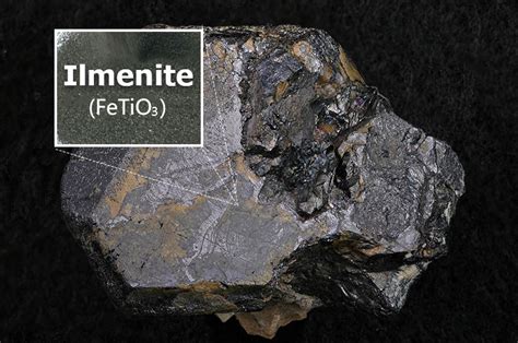  Ilmenite: การนำไปใช้ในการผลิตไทเทเนียมและสีผสมสำหรับงานอุตสาหกรรม!