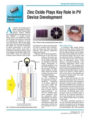  Zinc Oxide:  สารกึ่งตัวนำที่ใช้ในเซ็นเซอร์และอุปกรณ์โฟโตโวลเทอิค?